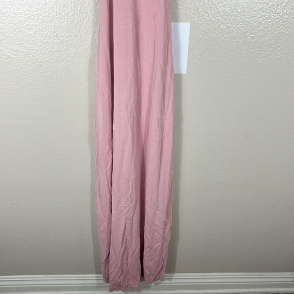 Camila Coelho Justine Halter Maxi Dress in Light Pink - Picture 5 of 9